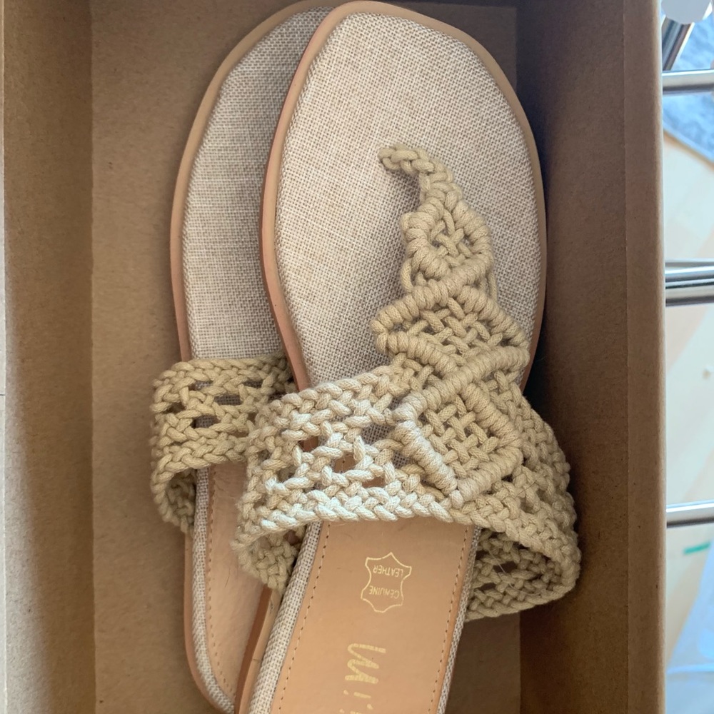 NEW Handwoven sandals